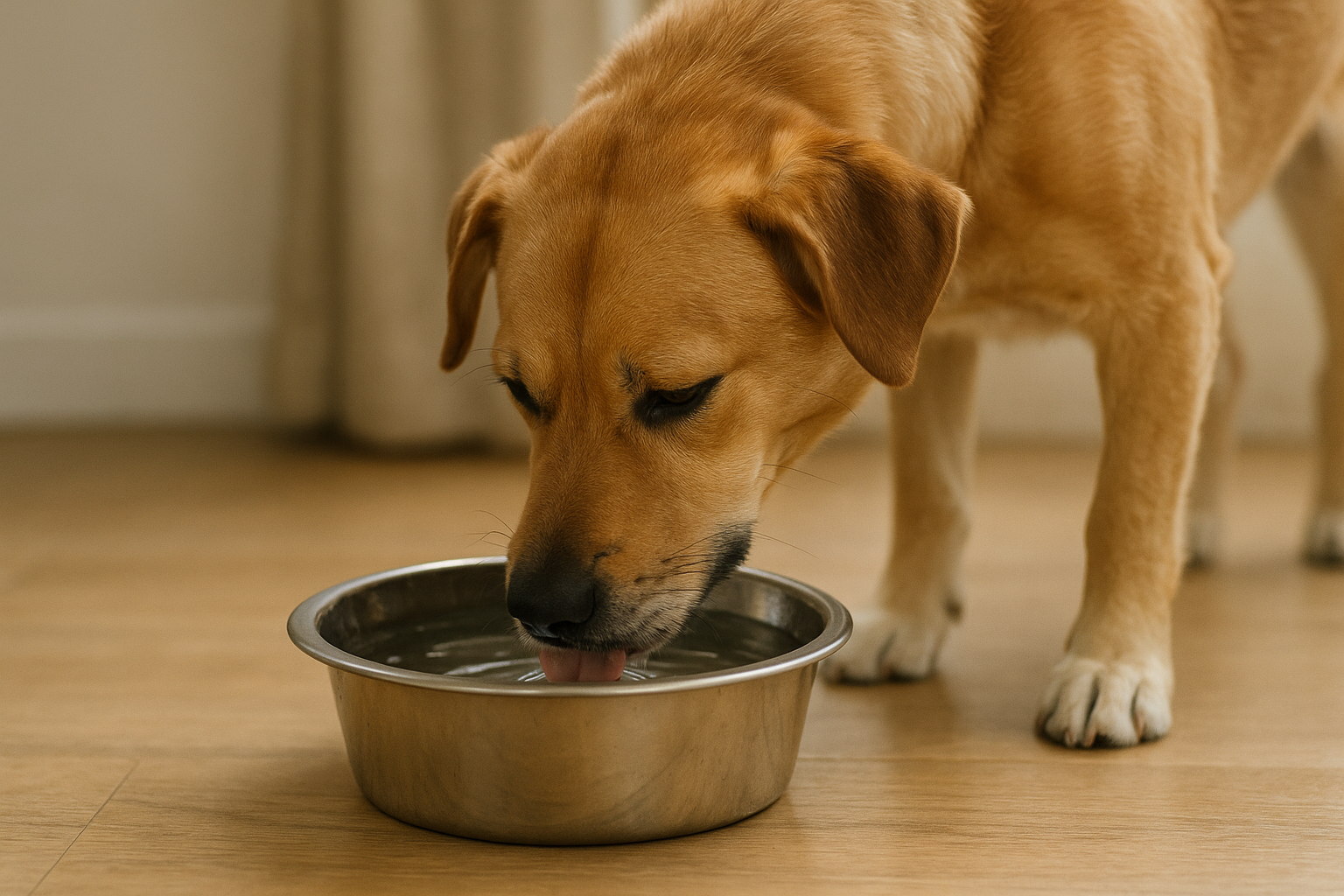 Hunden vill inte dricka vatten – vad betyder det? När bör man reagera?