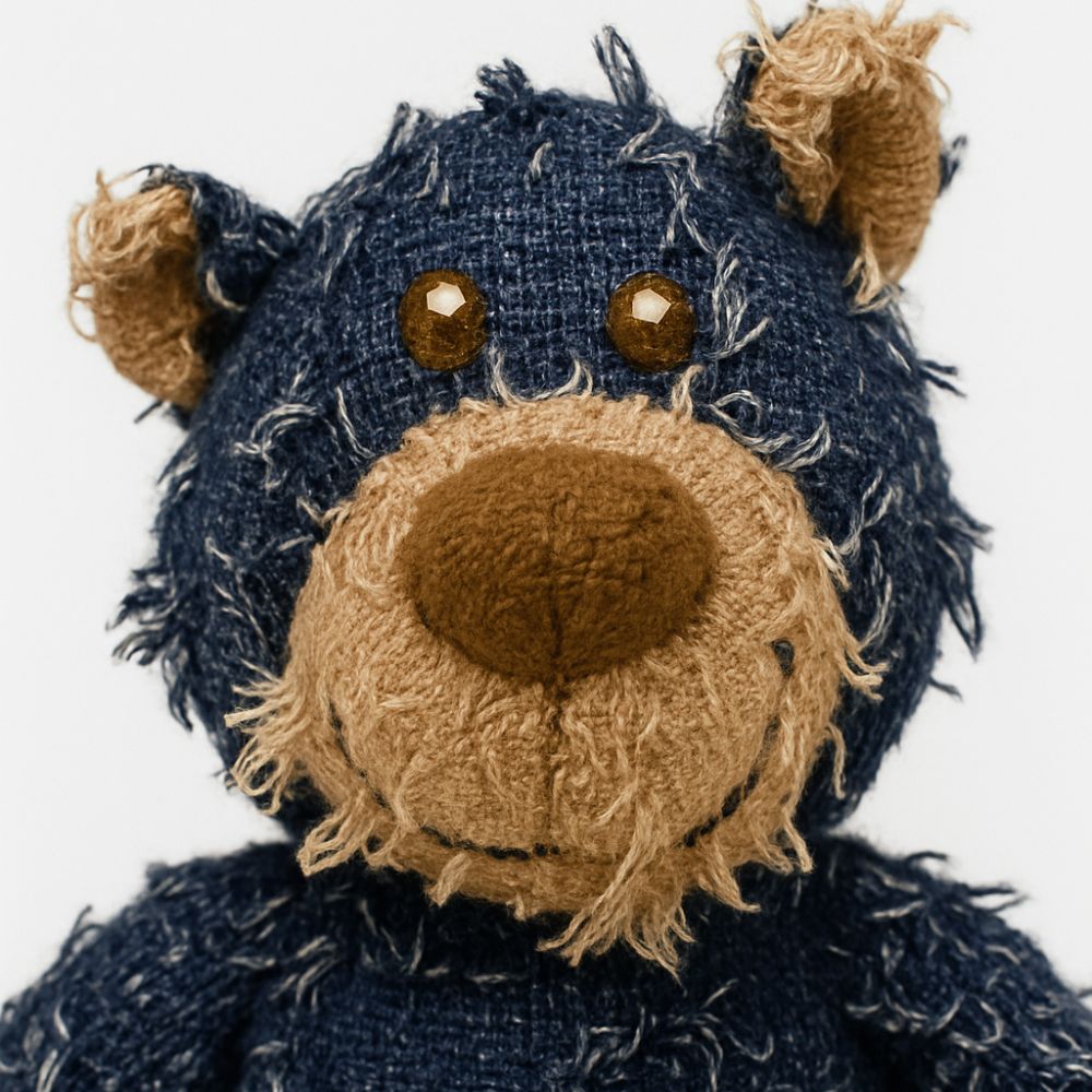 Plyschbjörn – leksak för hund