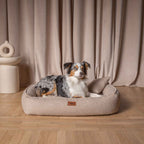 Hundbädd ROYAL Bouclé Beige