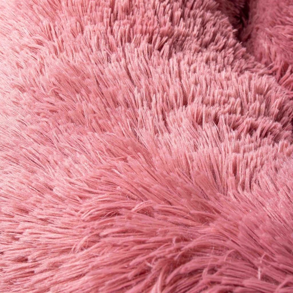 Plyschhundbädd Moln – Rosa