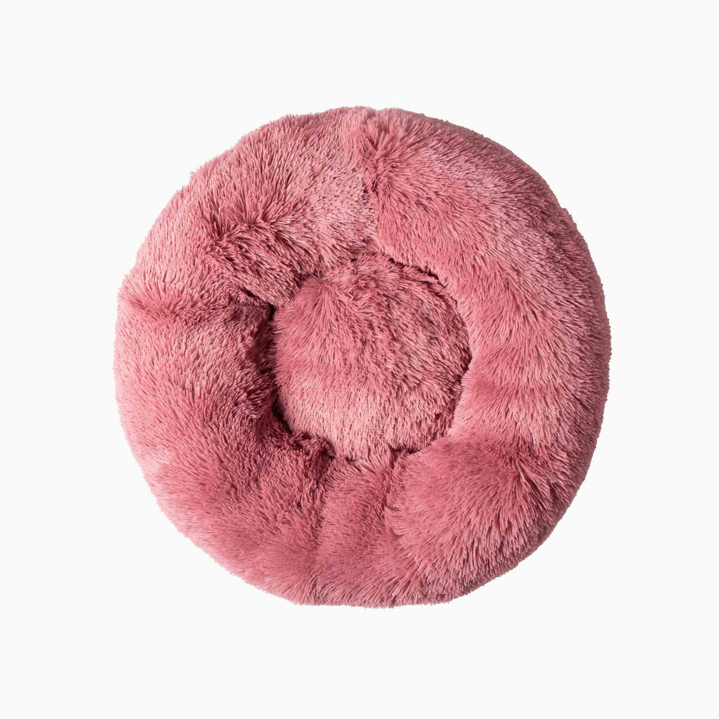 Plyschhundbädd Moln – Rosa