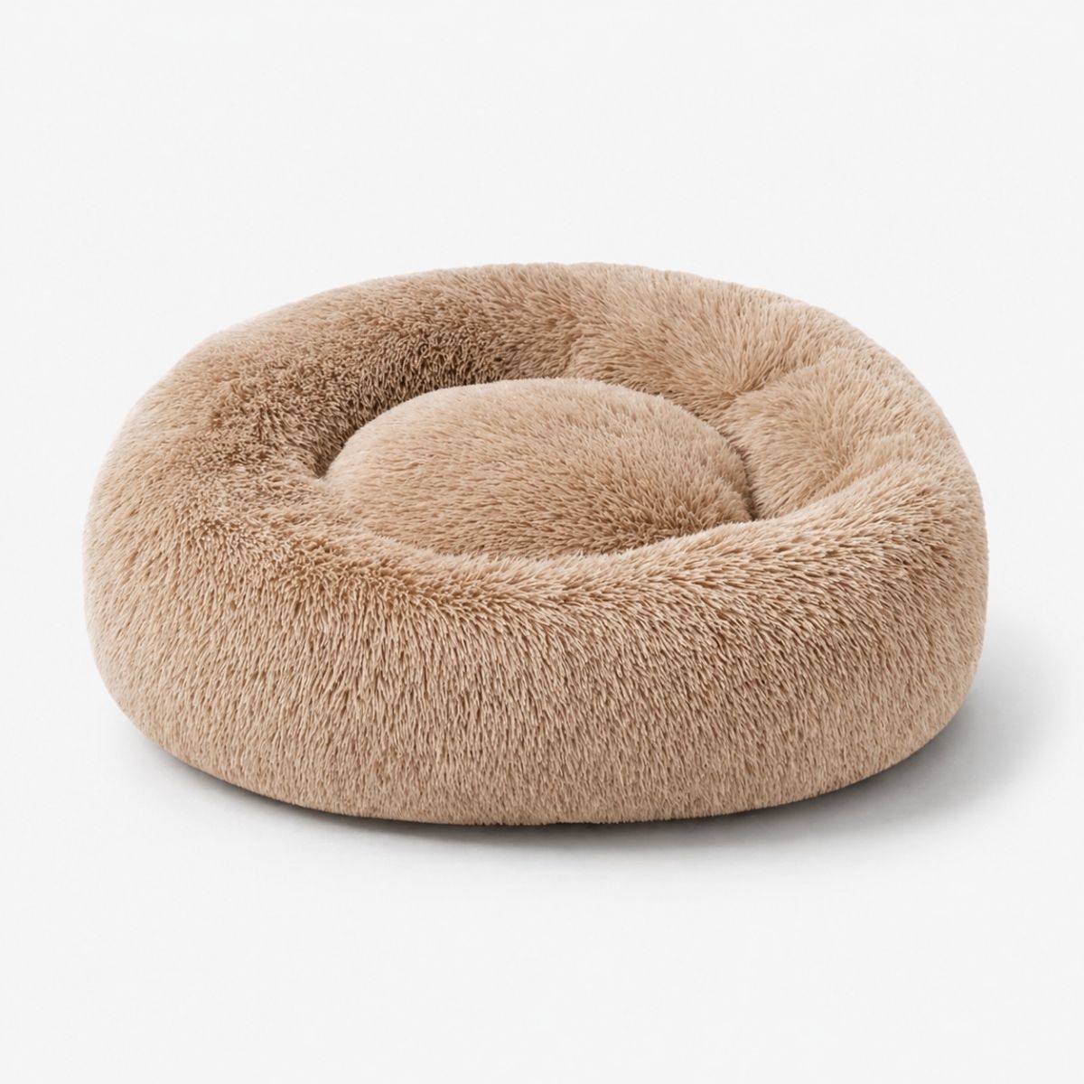 Plyschig Hundbädd MOLN Beige