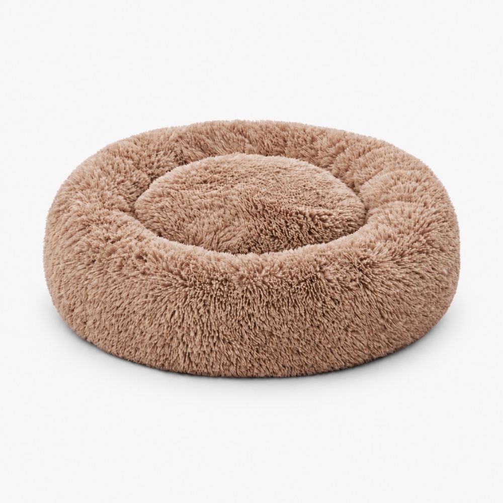 Plyschig Hundbädd MOLN Beige