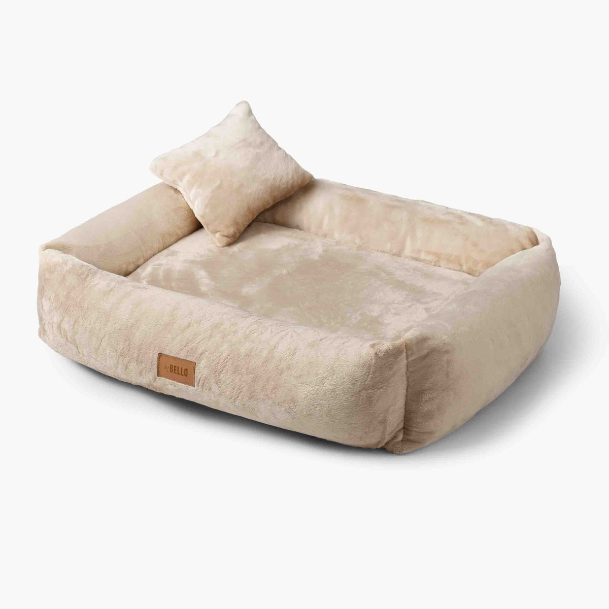 Hundbädd VELVET  Beige