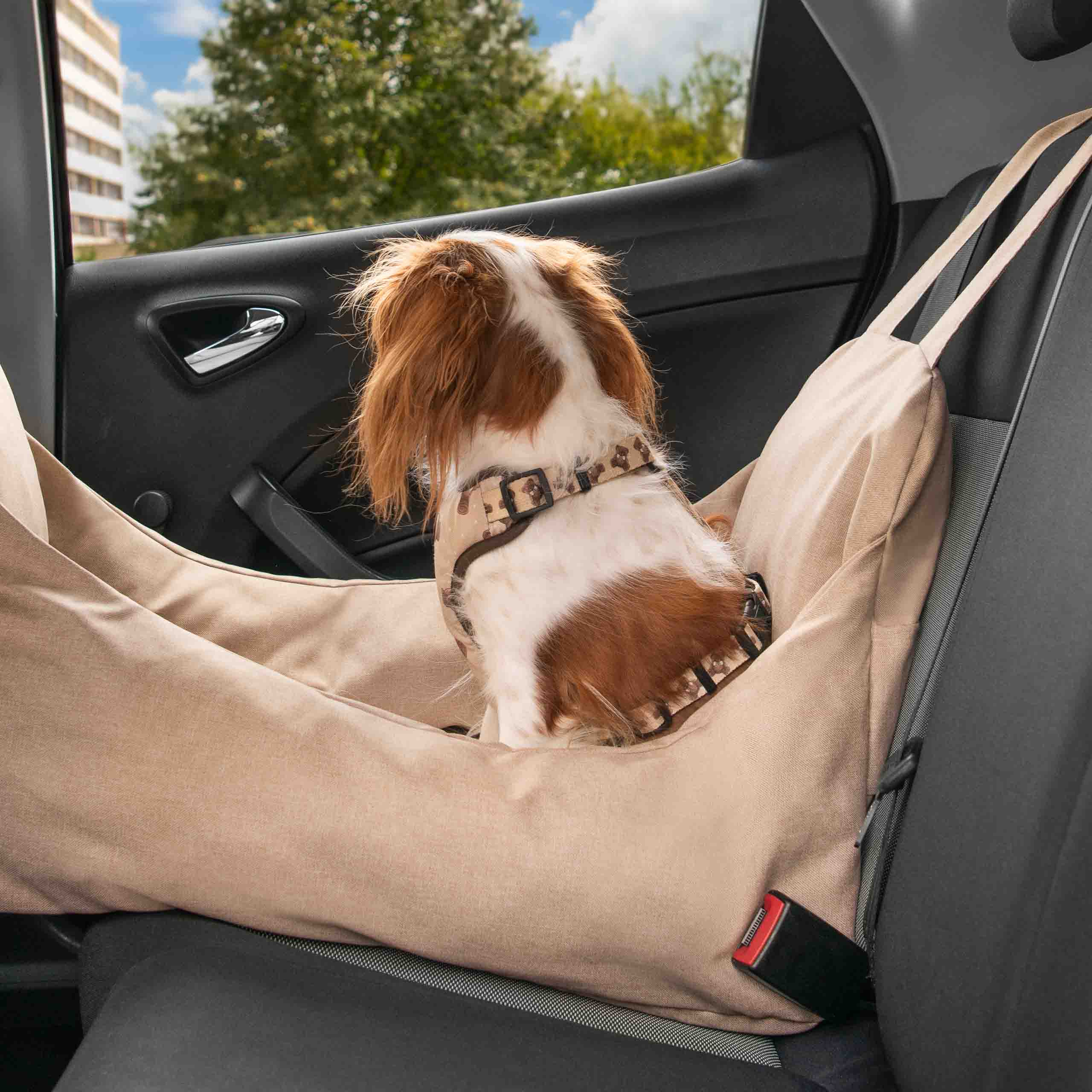 SmartPet Bilstol Beige