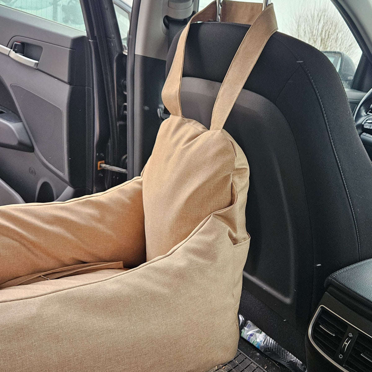 Hundbilstol SLIM Beige