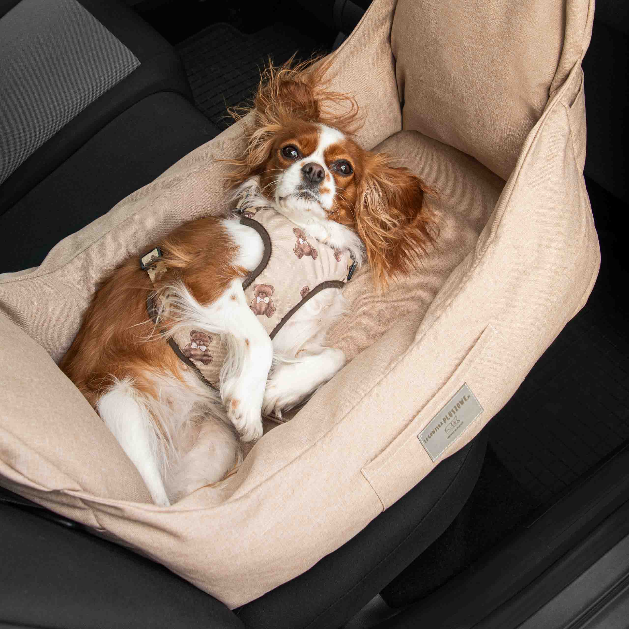 SmartPet Bilstol Beige