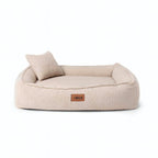 Hundbädd ROYAL Bouclé Beige