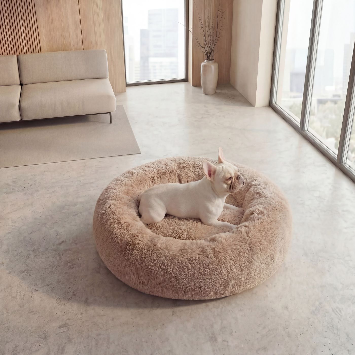 Hundsäng Moln Premium Beige