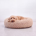 Plyschig Hundbädd MOLN Beige
