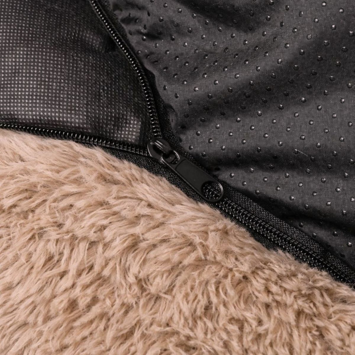 Plyschig Hundbädd MOLN Beige